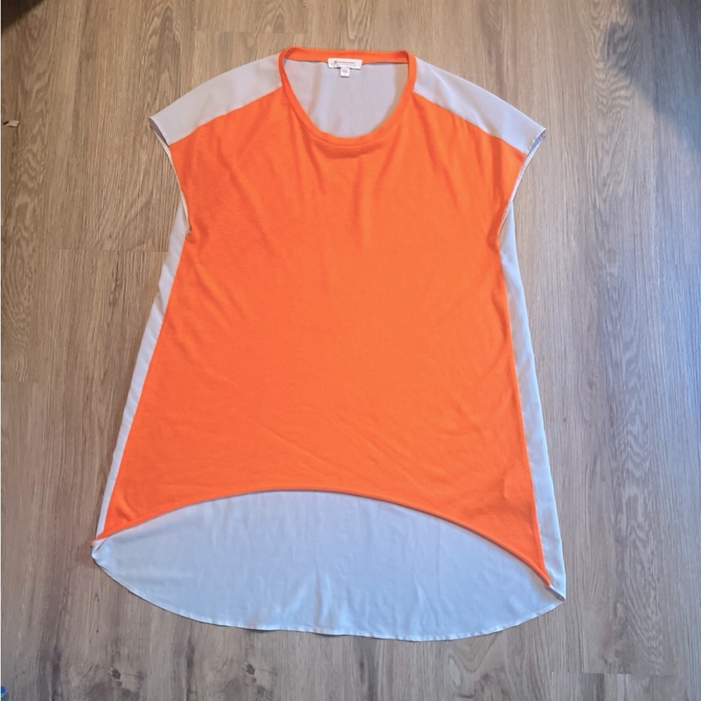 Sheer Orange Top
